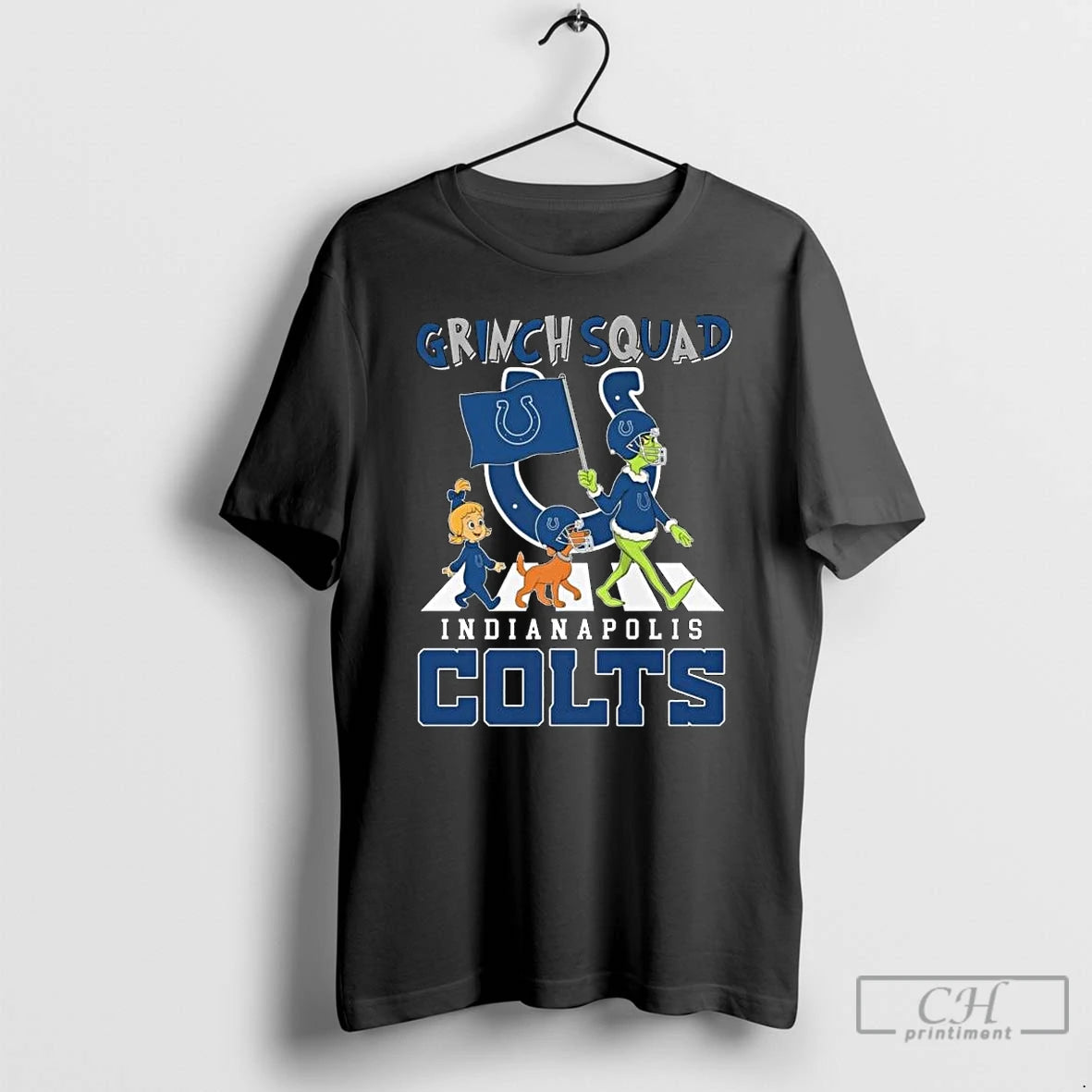 Classic Grinch Squad Abbey Road Indianapolis Colts Football T-Shirts, Hoodie, Sweatshirt | PopFlextees.com