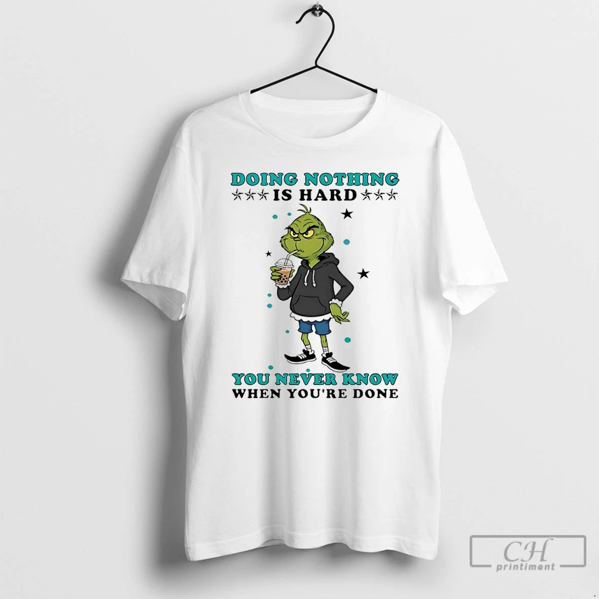 Classic Grinch Doing Nothing Is Hard You Never Know When Youre Done T Shirts Sweater Hoodie, Sweatshirt | PopFlextees.com