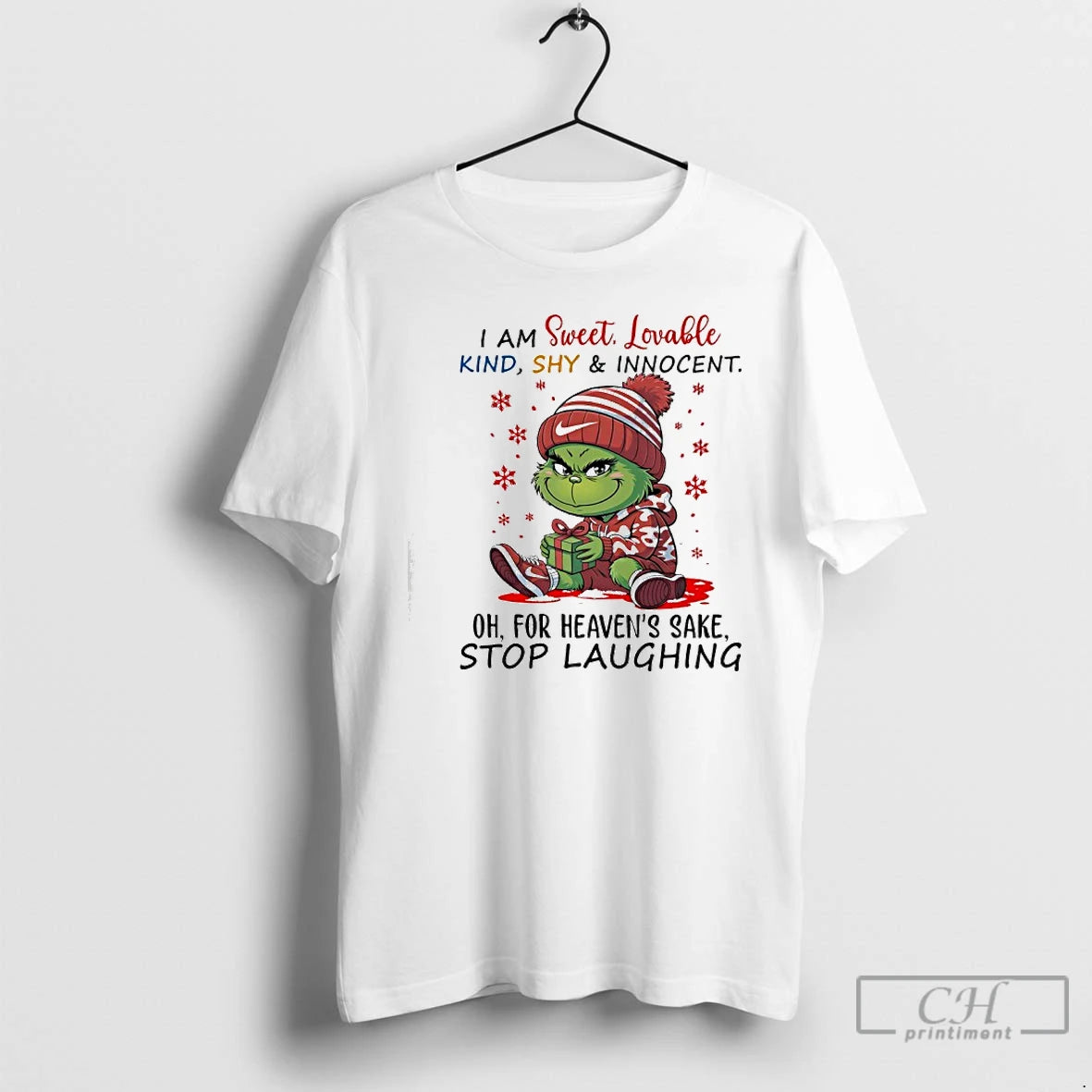 Classic Grinch I Am Sweet Lovable Kind Shy Innocent T-Shirts, Hoodie, Sweatshirt | PopFlextees.com