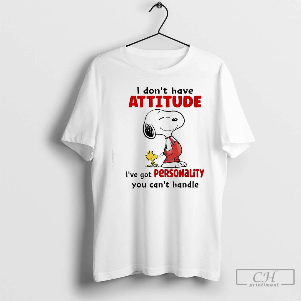 Classic Grinch I Dont Have Attitude Ive Got Personality You Cant Handle T-Shirts, Hoodie, Sweatshirt