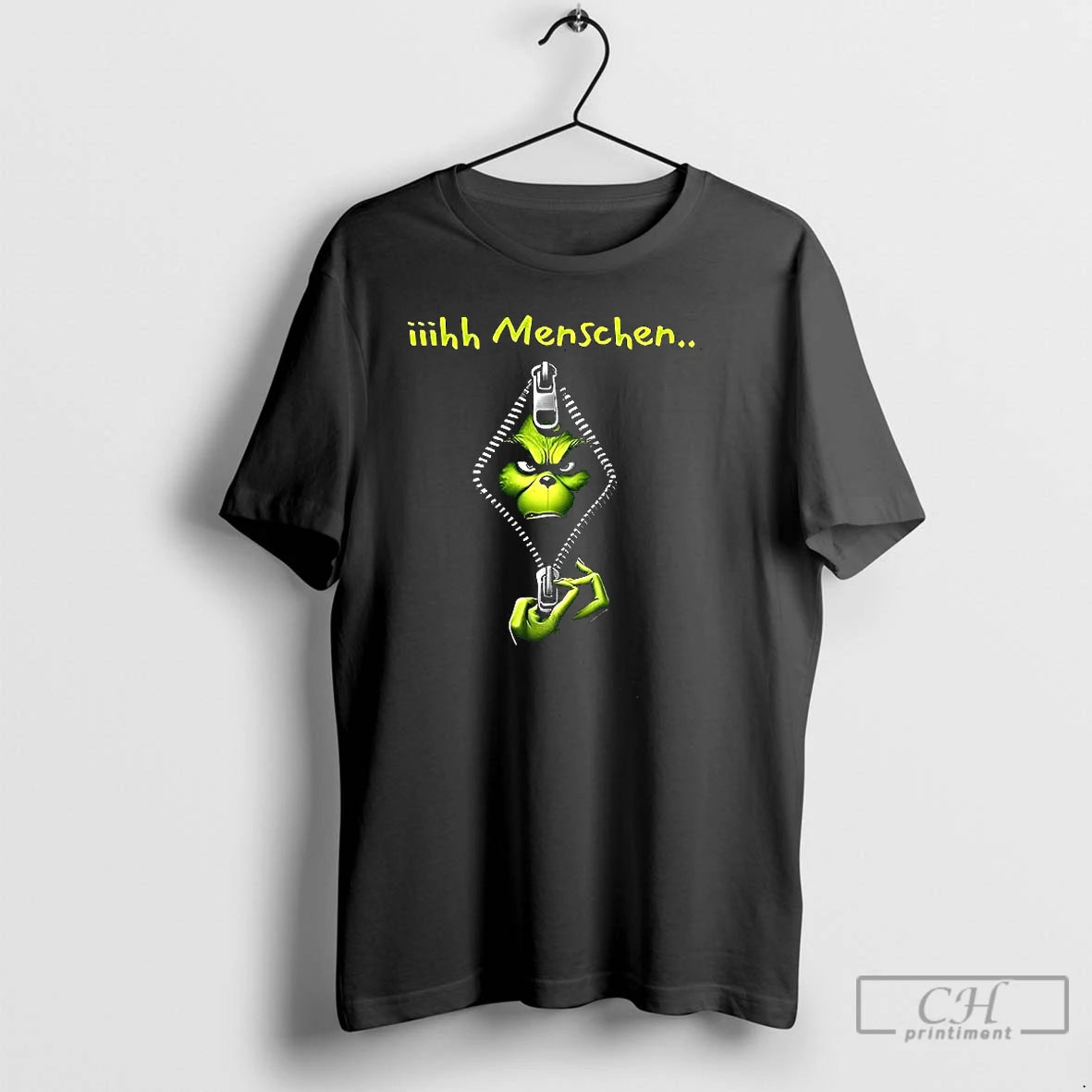 Classic Grinch Ih Menschen Christmas T-Shirts, Hoodie, Sweatshirt | PopFlextees.com