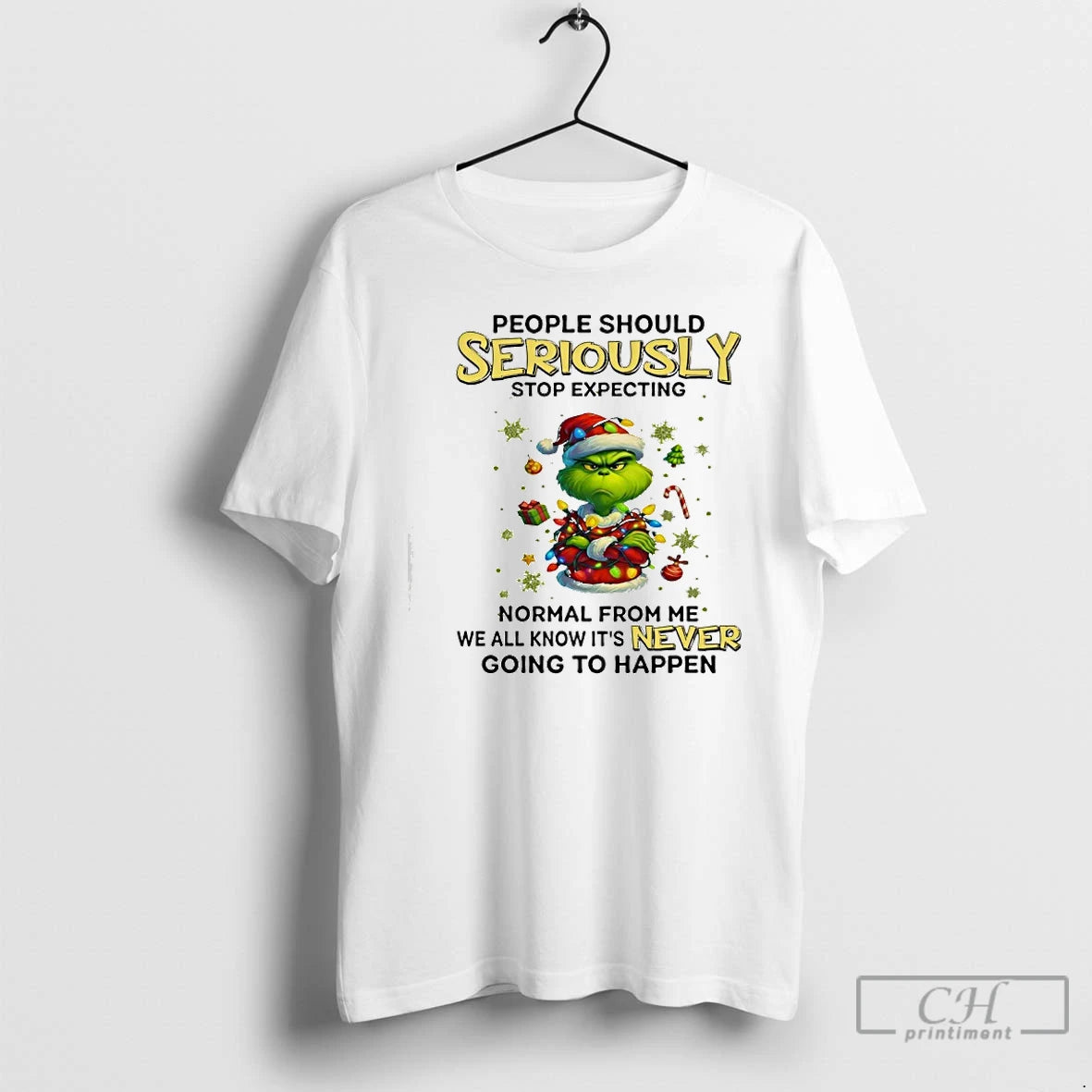 Classic Grinch People Should Seriously Stop Expecting T-Shirts, Hoodie, Sweatshirt | PopFlextees.com