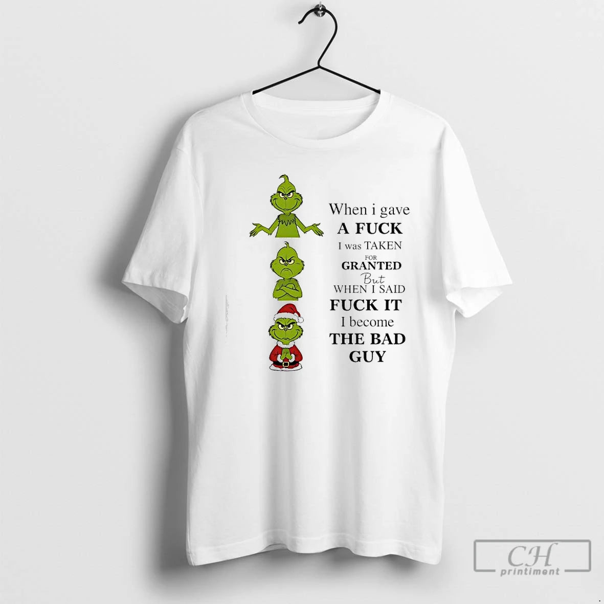 Classic Grinch When I Gave A Fuck I Was Taken For Granted But When T-Shirts, Hoodie, Sweatshirt | PopFlextees.com