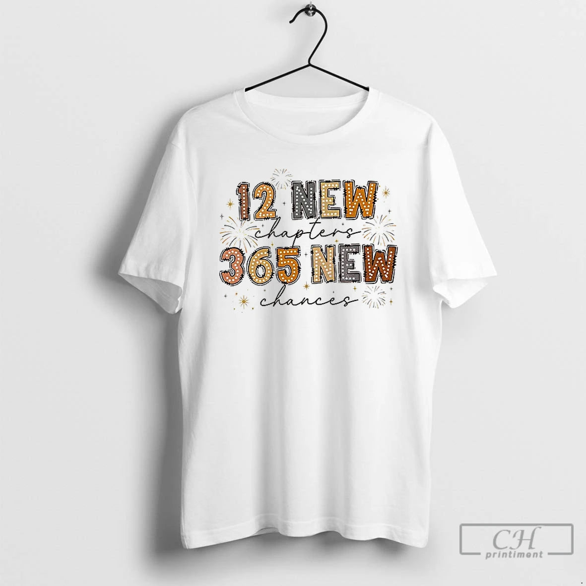 Classic Happy New Year 2026 12 New Chapter 365 New Chances T-Shirts, Hoodie, Sweatshirt | PopFlextees.com