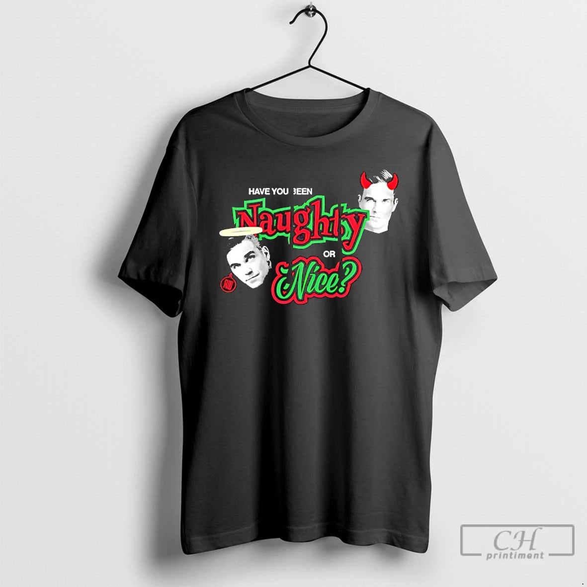 Classic Have You Been Naughty Nice Devil Robbie T-Shirts, Hoodie, Sweatshirt