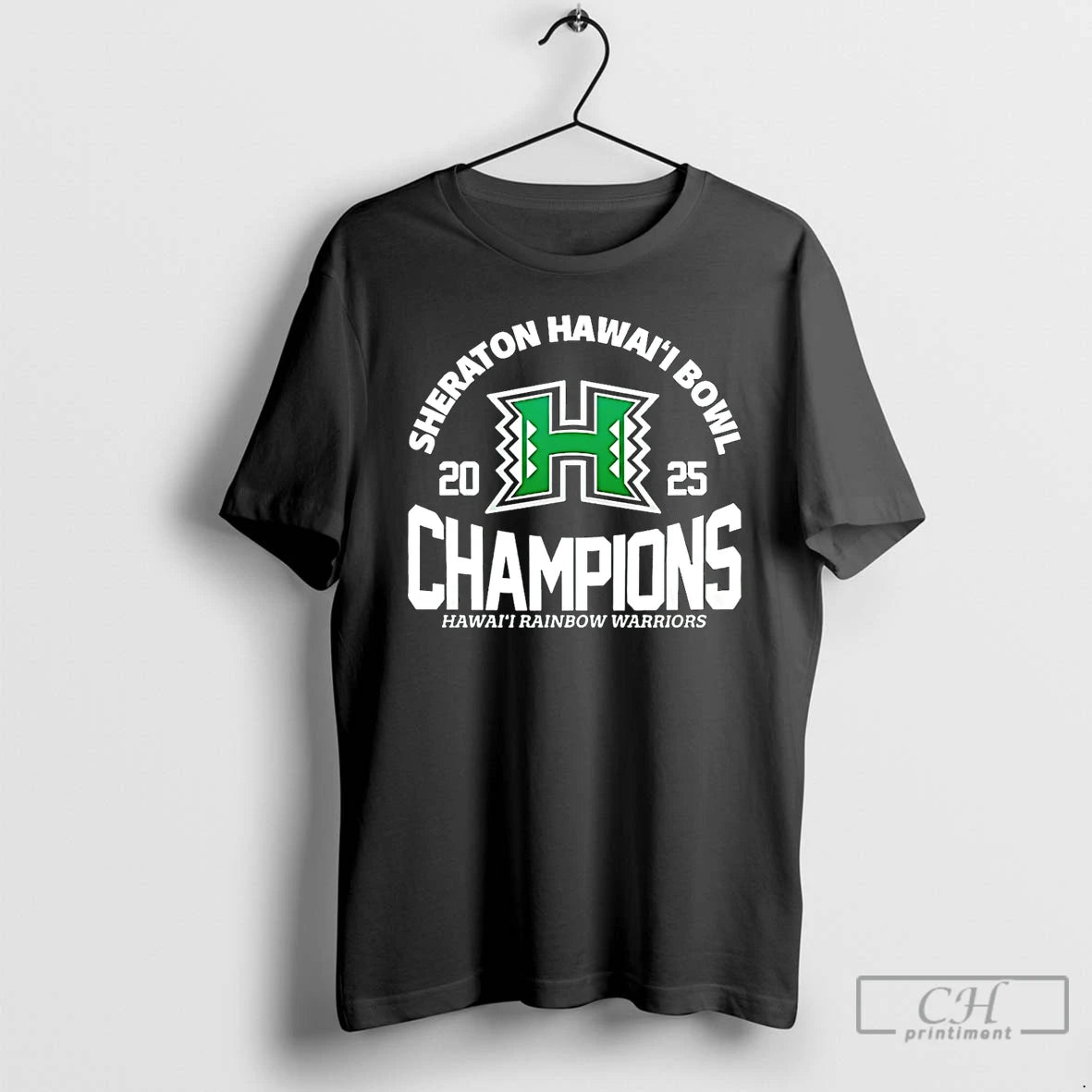 Classic Hawaii Rainbow Warriors 2025 Hawai Bowl Champions T-Shirts, Hoodie, Sweatshirt | PopFlextees.com