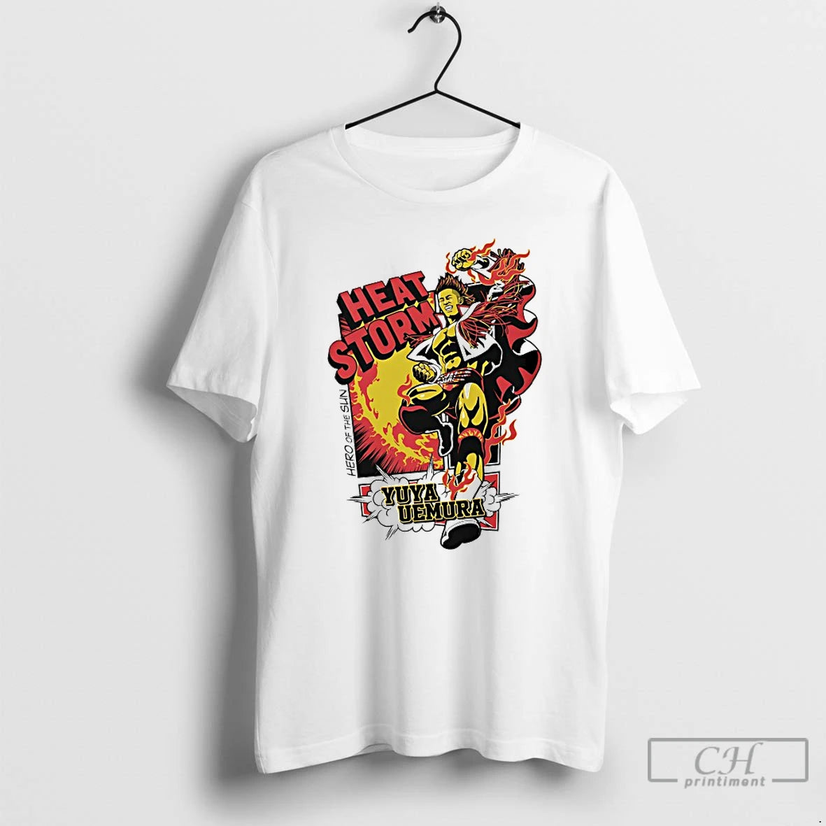 Classic Heat Storm Yuya Uemura Hero Of The Sun T-Shirts, Hoodie, Sweatshirt | PopFlextees.com