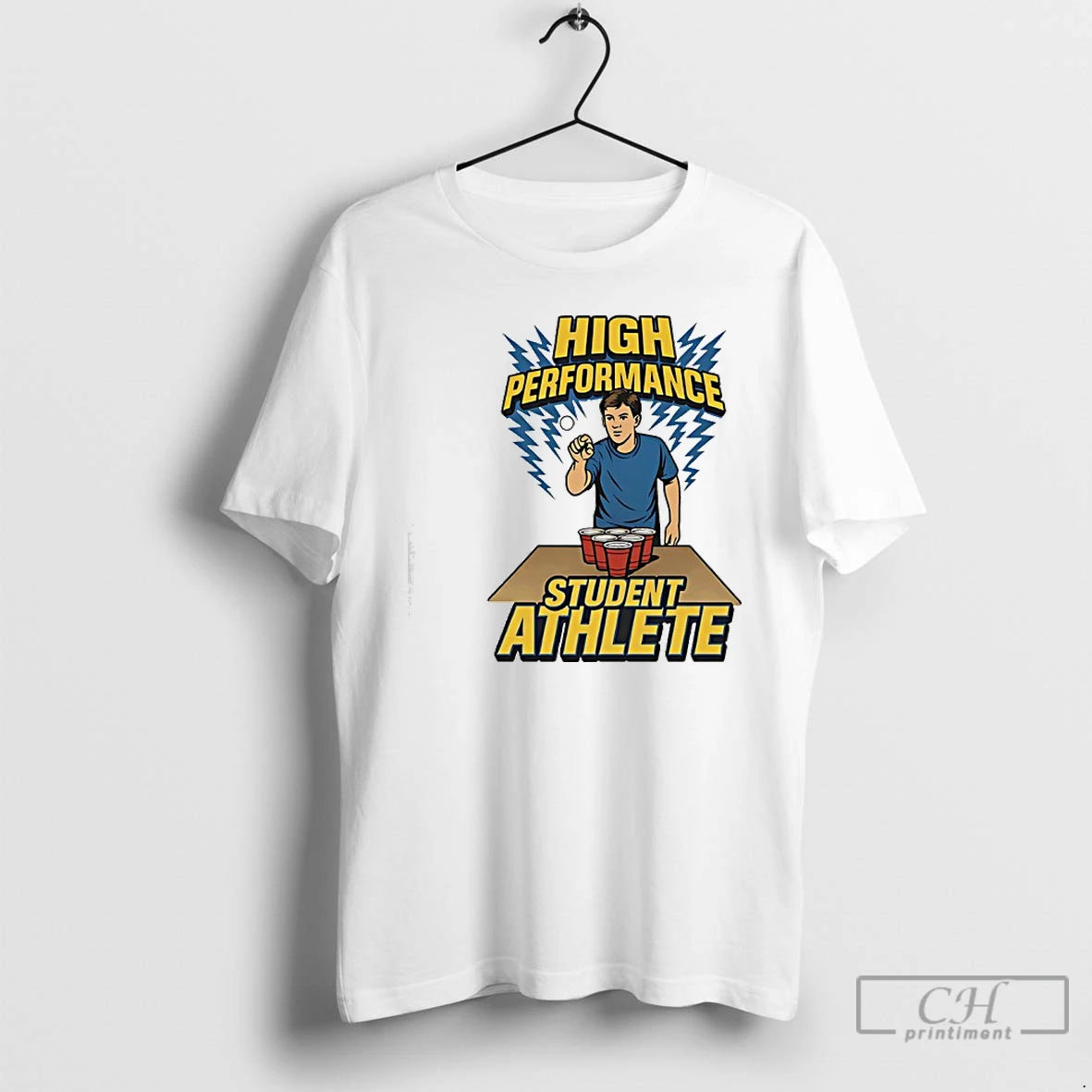 Classic High Performance Student Athlete Graphic T-Shirts, Hoodie, Sweatshirt | PopFlextees.com