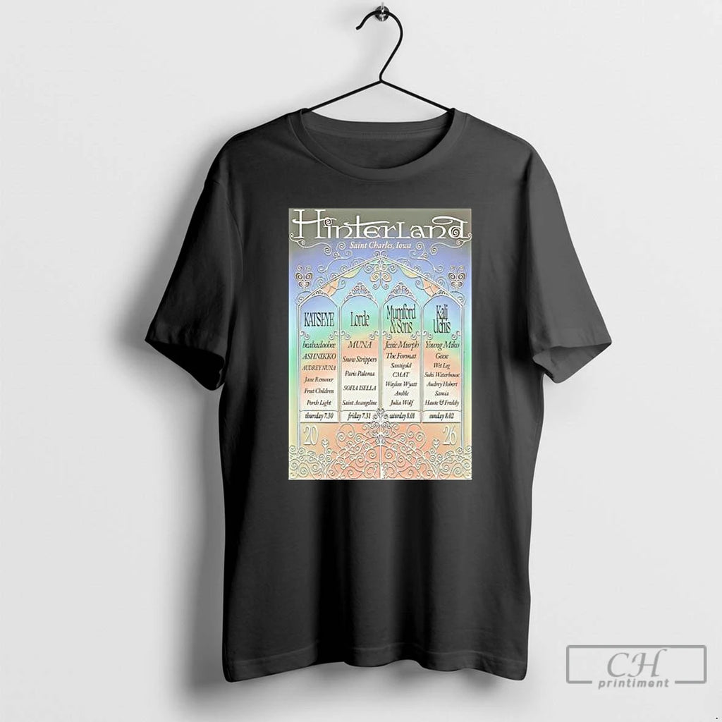Classic Hinterland St Charles Iowa Jul 30 Aug 2 2026 T-Shirts, Hoodie, Sweatshirt | PopFlextees.com