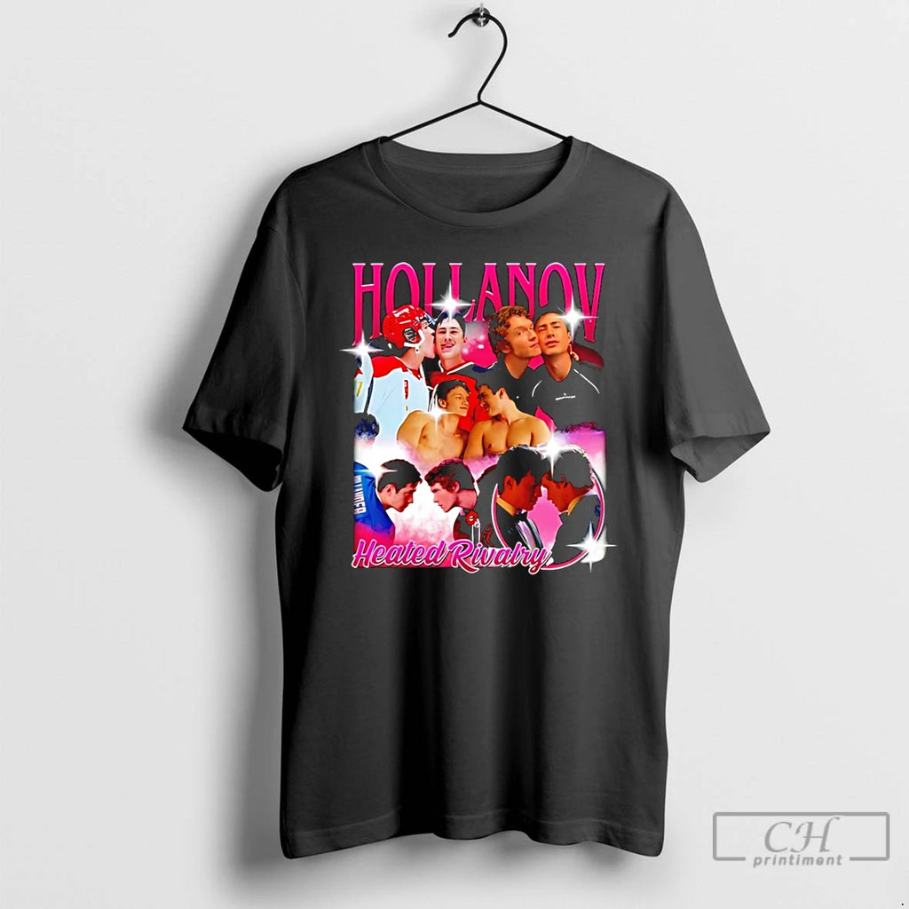 Classic Hollanov Heated Rivalry Graphic T-Shirts, Hoodie, Sweatshirt | PopFlextees.com