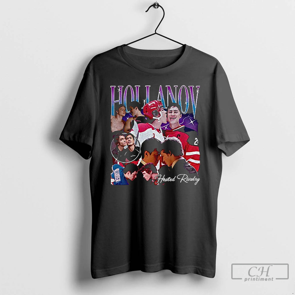 Classic Hollanov Ilya Rozanov Licking Face Shane Hollander Hockey Heated Rivalry T-Shirts, Hoodie, Sweatshirt
