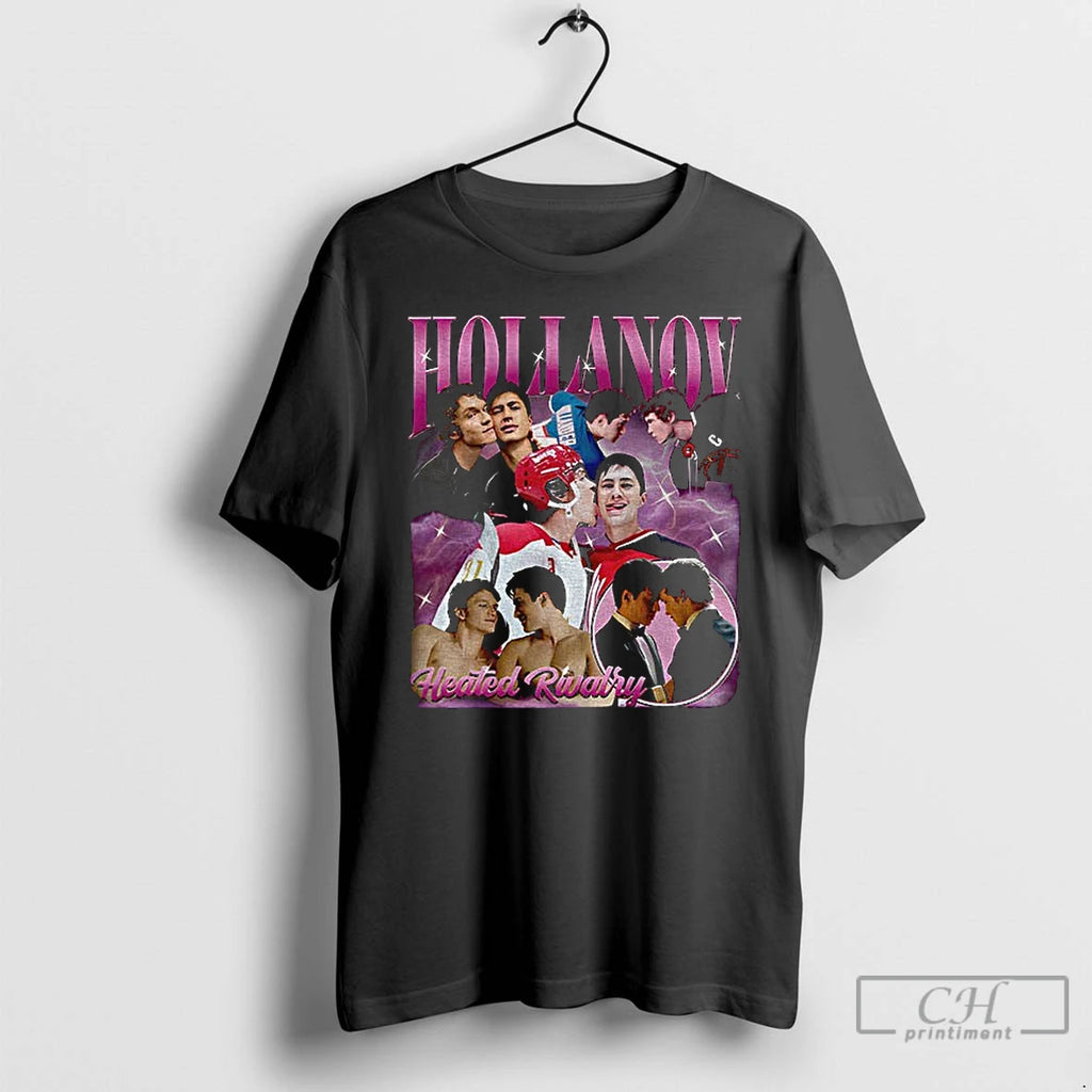Classic Hollanov Ilya Rozanov Vs Shane Hollander Hockey Heated Rivalry T-Shirts, Hoodie, Sweatshirt | PopFlextees.com