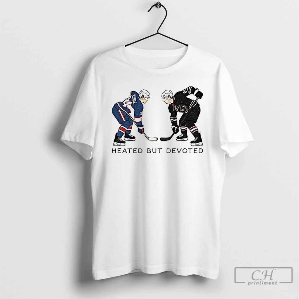 Classic Hollanov Ilya Rozanov Vs Shane Hollander Hockey Heated But Devoted T-Shirts, Hoodie, Sweatshirt | PopFlextees.com