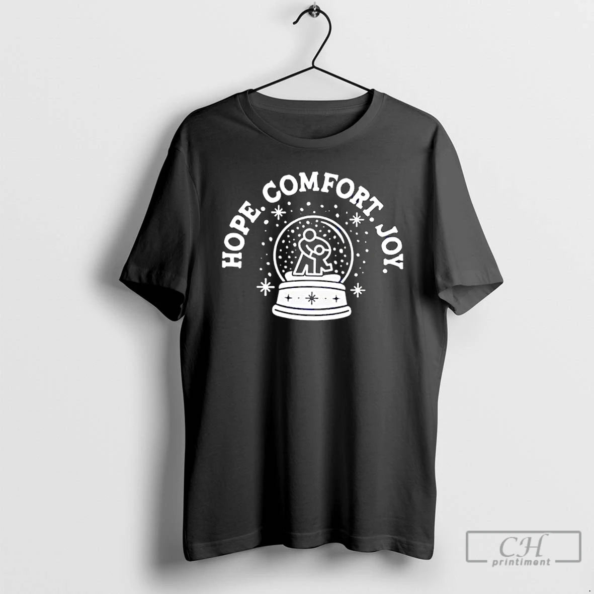 Classic Hope Comfort Joy Childrens Mercy Snow Globe T-Shirts, Hoodie, Sweatshirt | PopFlextees.com