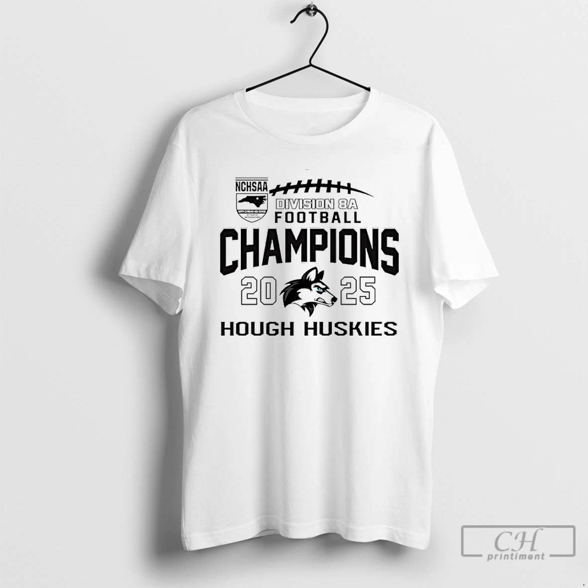 Classic Hough Huskies 2025 Nchsaa Division 8a Football Champions T-Shirts, Hoodie, Sweatshirt | PopFlextees.com