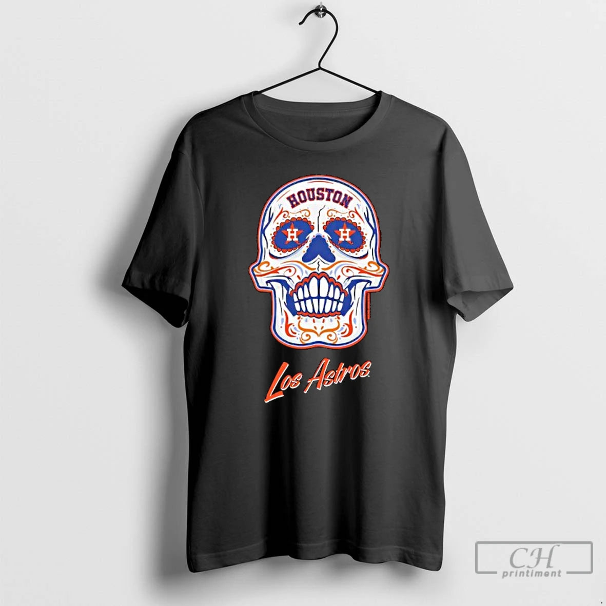 Classic Houston Astros Mitchell Ness Sugar Skull T-Shirts, Hoodie, Sweatshirt | PopFlextees.com