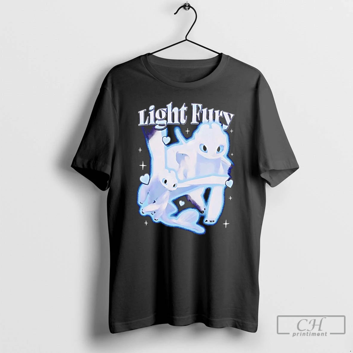 Classic How To Train Your Dragon Light Fury T-Shirts, Hoodie, Sweatshirt | PopFlextees.com