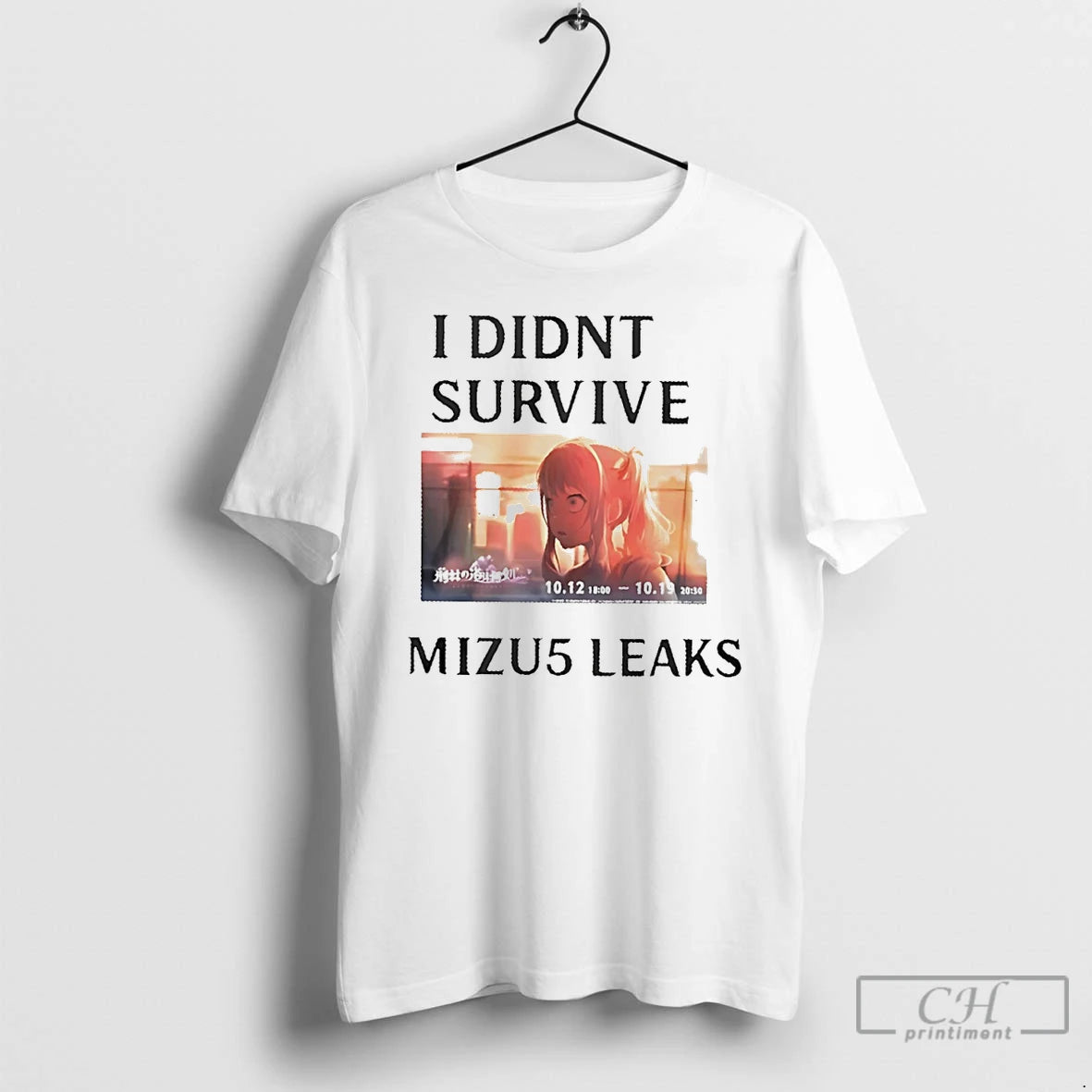 Classic I Didnt Survive Mizu5 Leaked T-Shirts, Hoodie, Sweatshirt