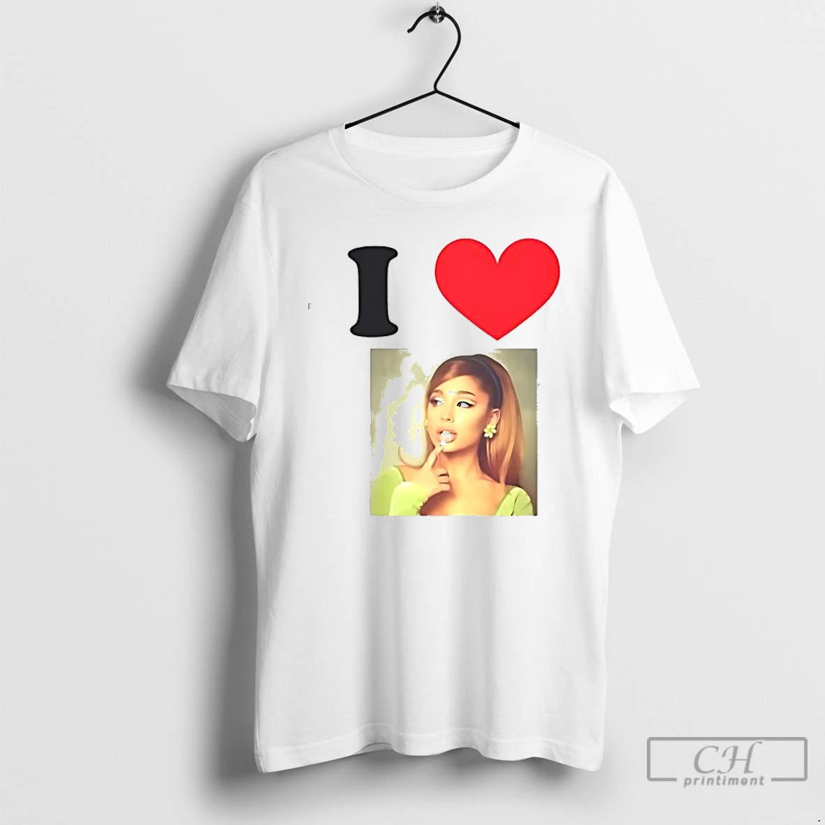 Classic I Love Ariana Grande Picture T-Shirts, Hoodie, Sweatshirt | PopFlextees.com