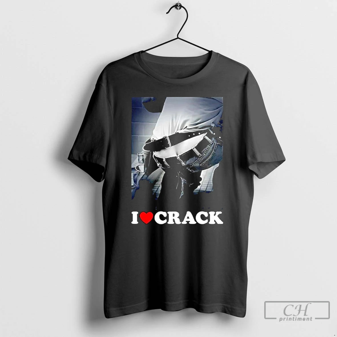 Classic I Love Crack Graphic T-Shirts, Hoodie, Sweatshirt | PopFlextees.com