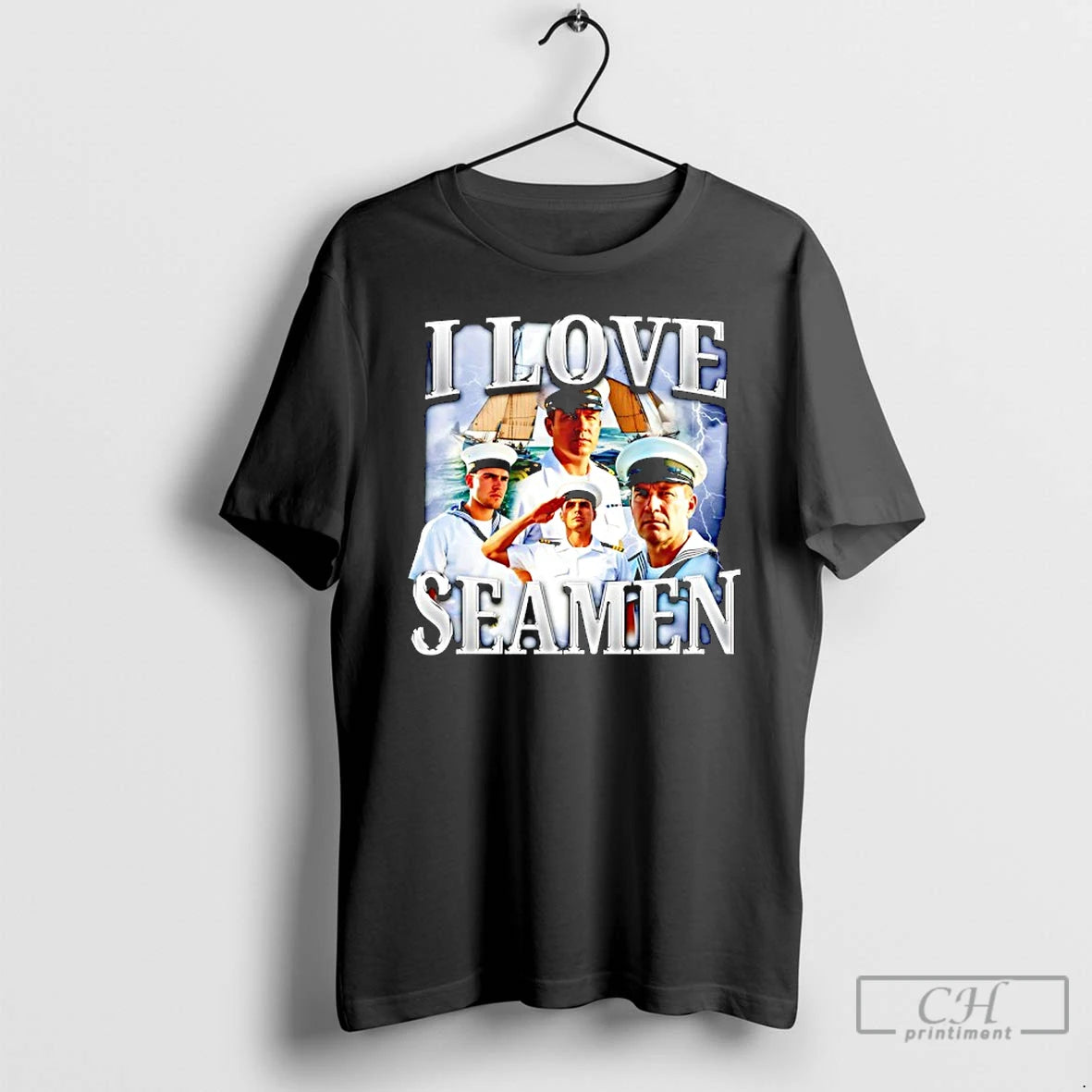 Classic I Love Seamen Graphic T-Shirts, Hoodie, Sweatshirt | PopFlextees.com