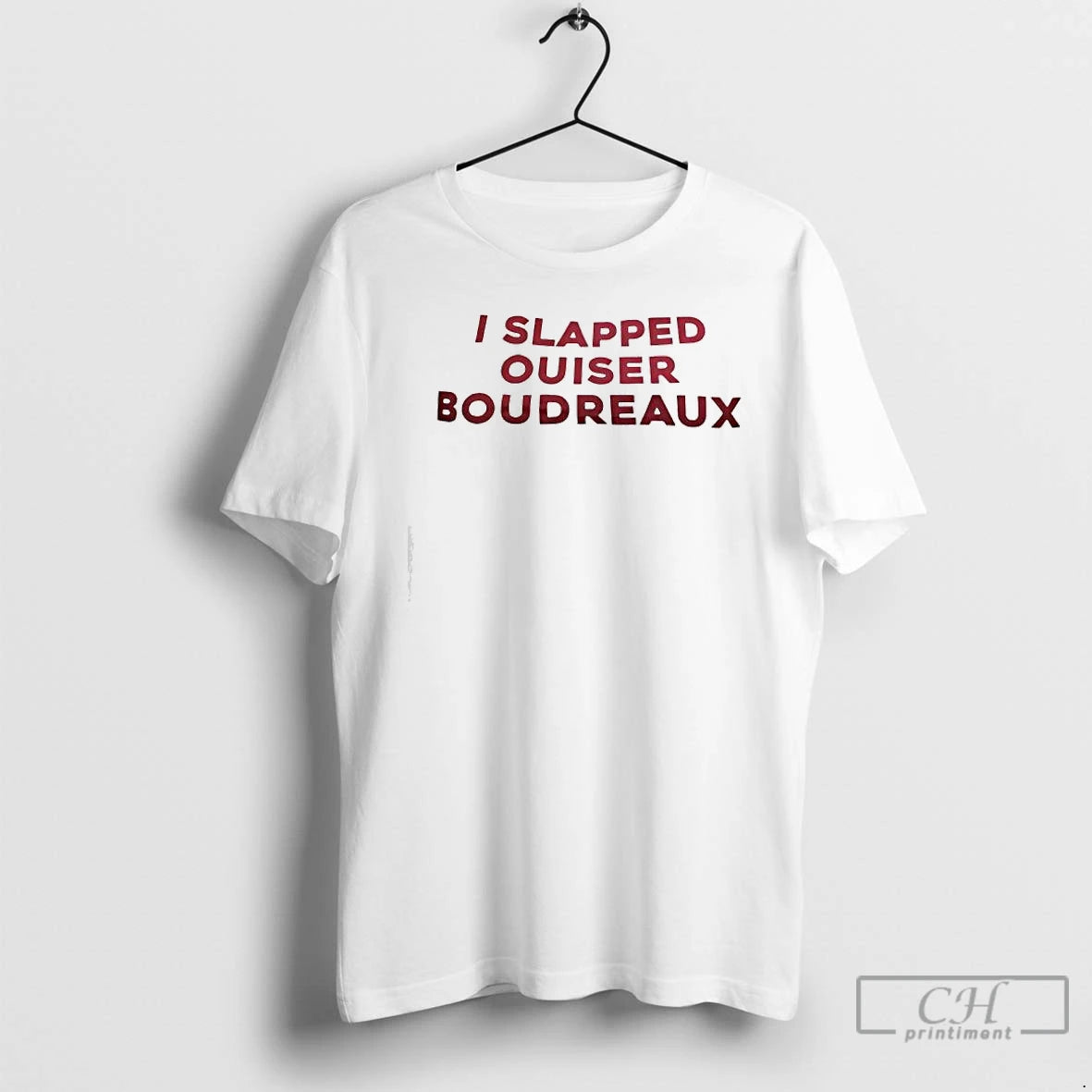 Classic I Slapped Ouiser Boudreaux Text T-Shirts, Hoodie, Sweatshirt | PopFlextees.com