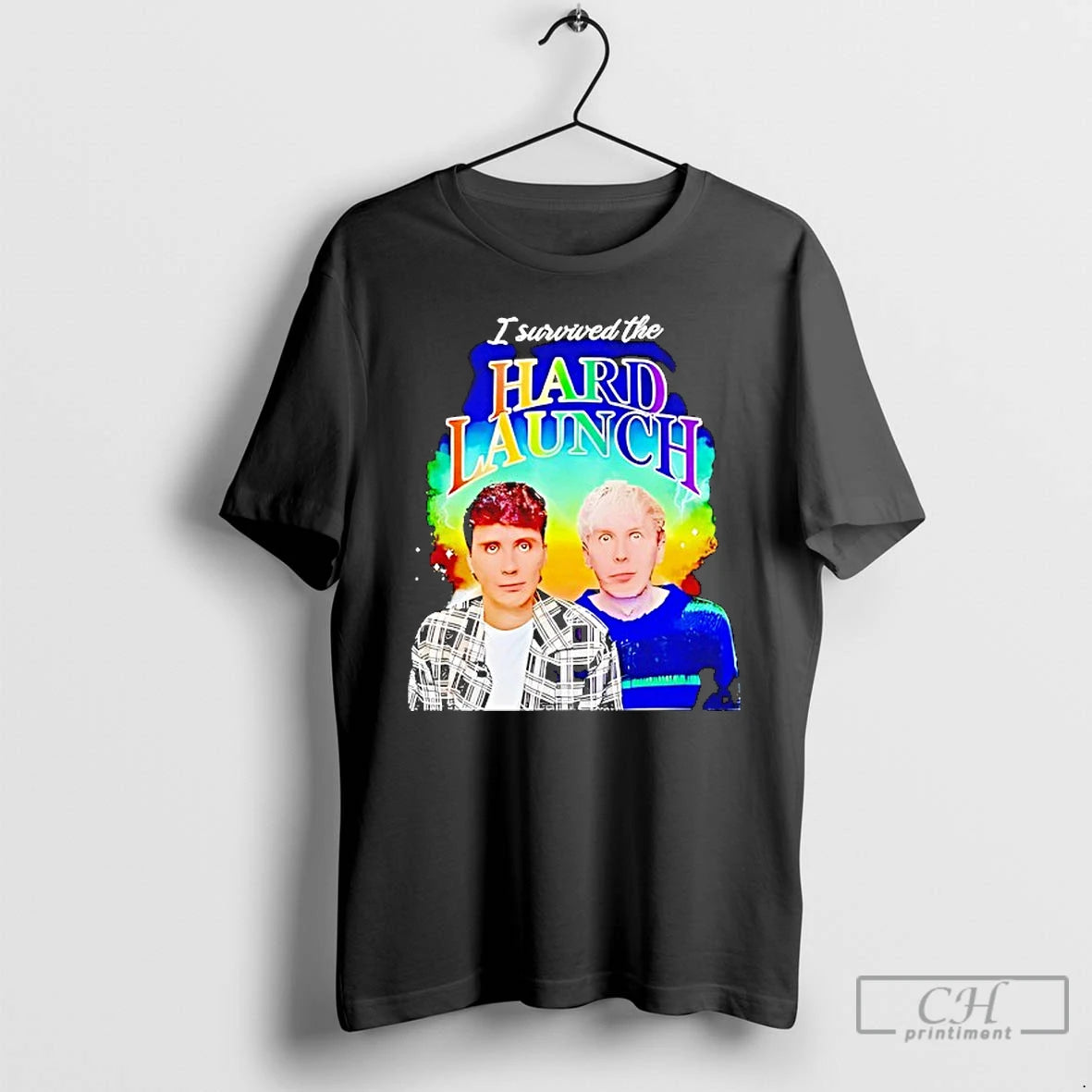 Classic I Survived The Hard Launch Dan And Phil Phan T-Shirts, Hoodie, Sweatshirt | PopFlextees.com