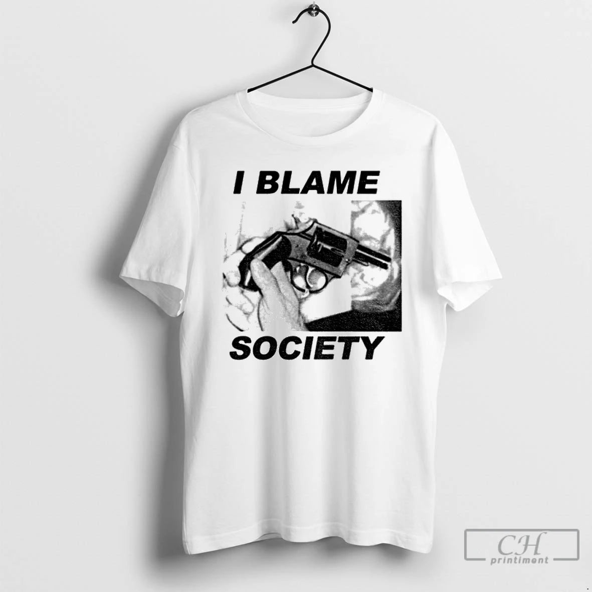 Classic I Blame Society Vintage T-Shirts, Hoodie, Sweatshirt | PopFlextees.com