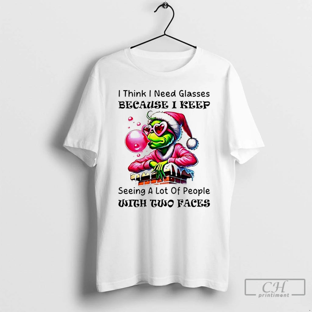 Classic I Think I Need Glasses Because I Keep Seeing Lot People T-Shirts, Hoodie, Sweatshirt