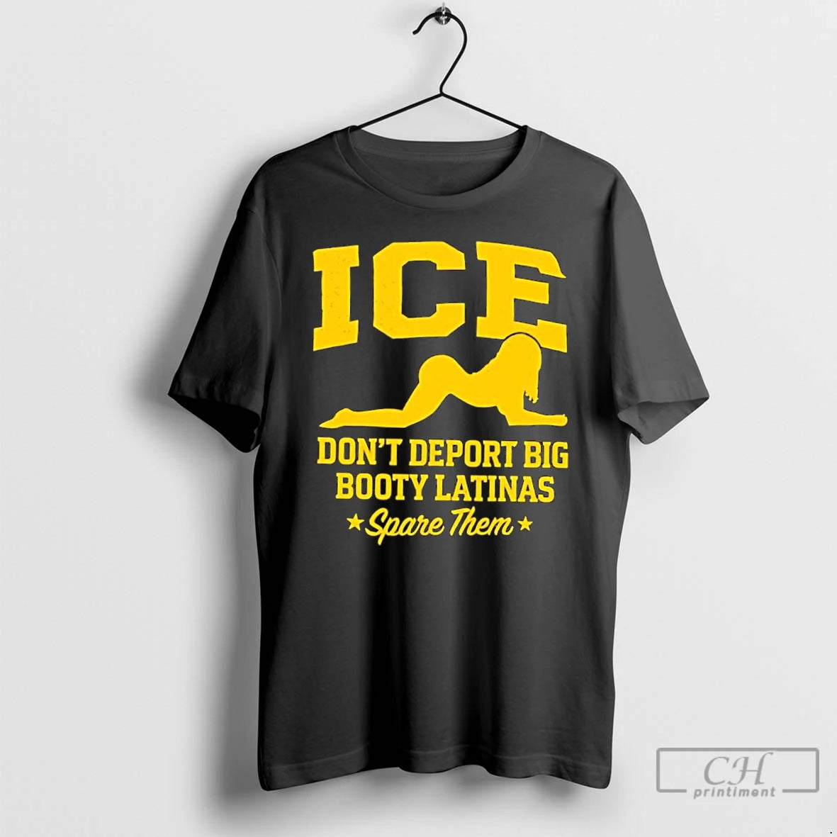 Classic Ice Doesnt Deport Big Booty Latinas Spare Them T-Shirts, Hoodie, Sweatshirt | PopFlextees.com