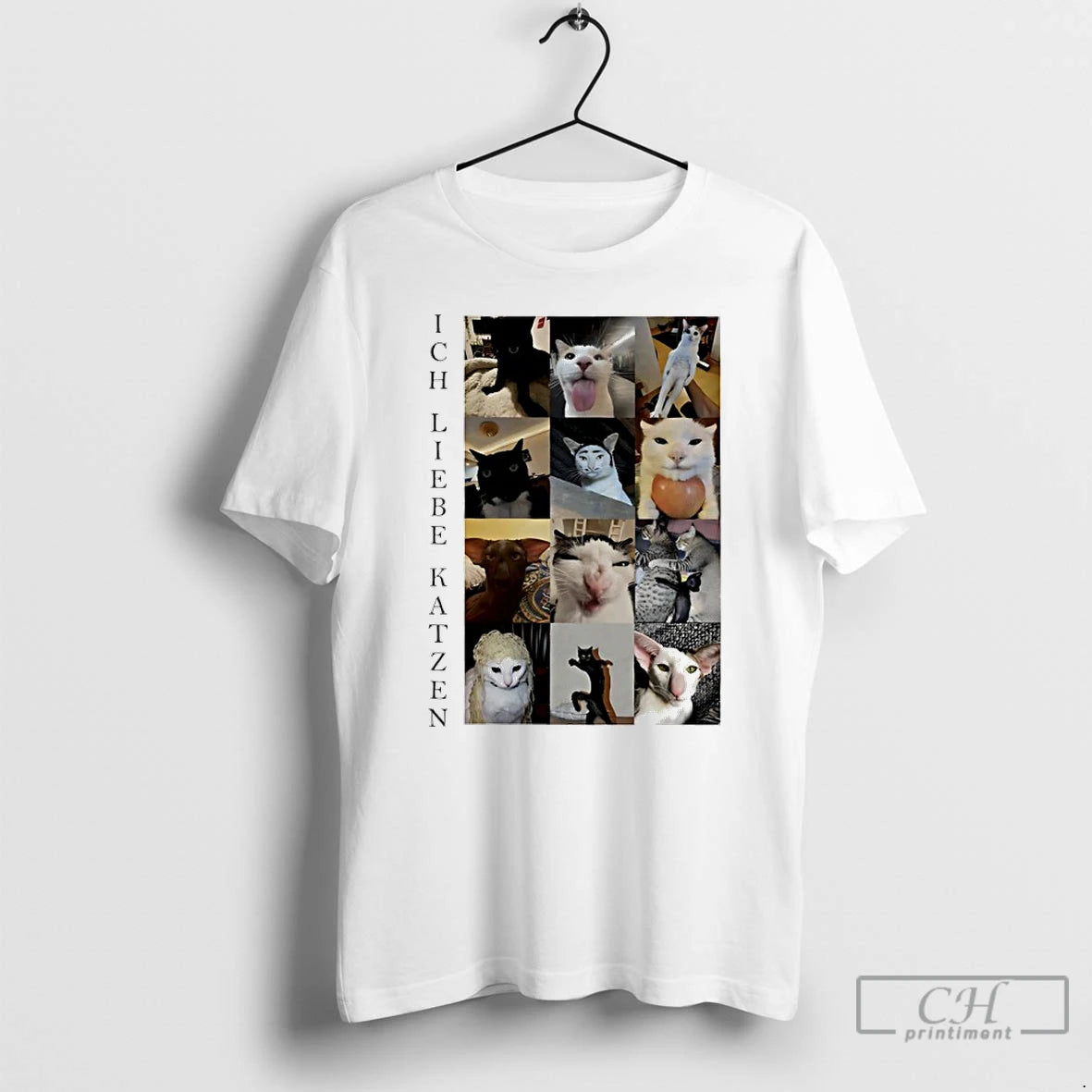 Classic Ich Liebe Katzen T-Shirts, Hoodie, Sweatshirt | PopFlextees.com
