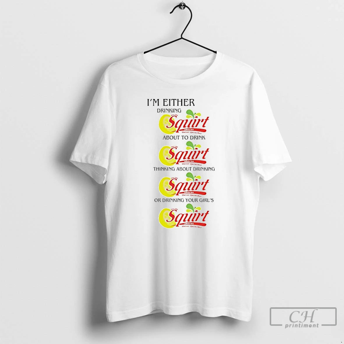 Classic Im Either Drinking Squirt T-Shirts, Hoodie, Sweatshirt | PopFlextees.com