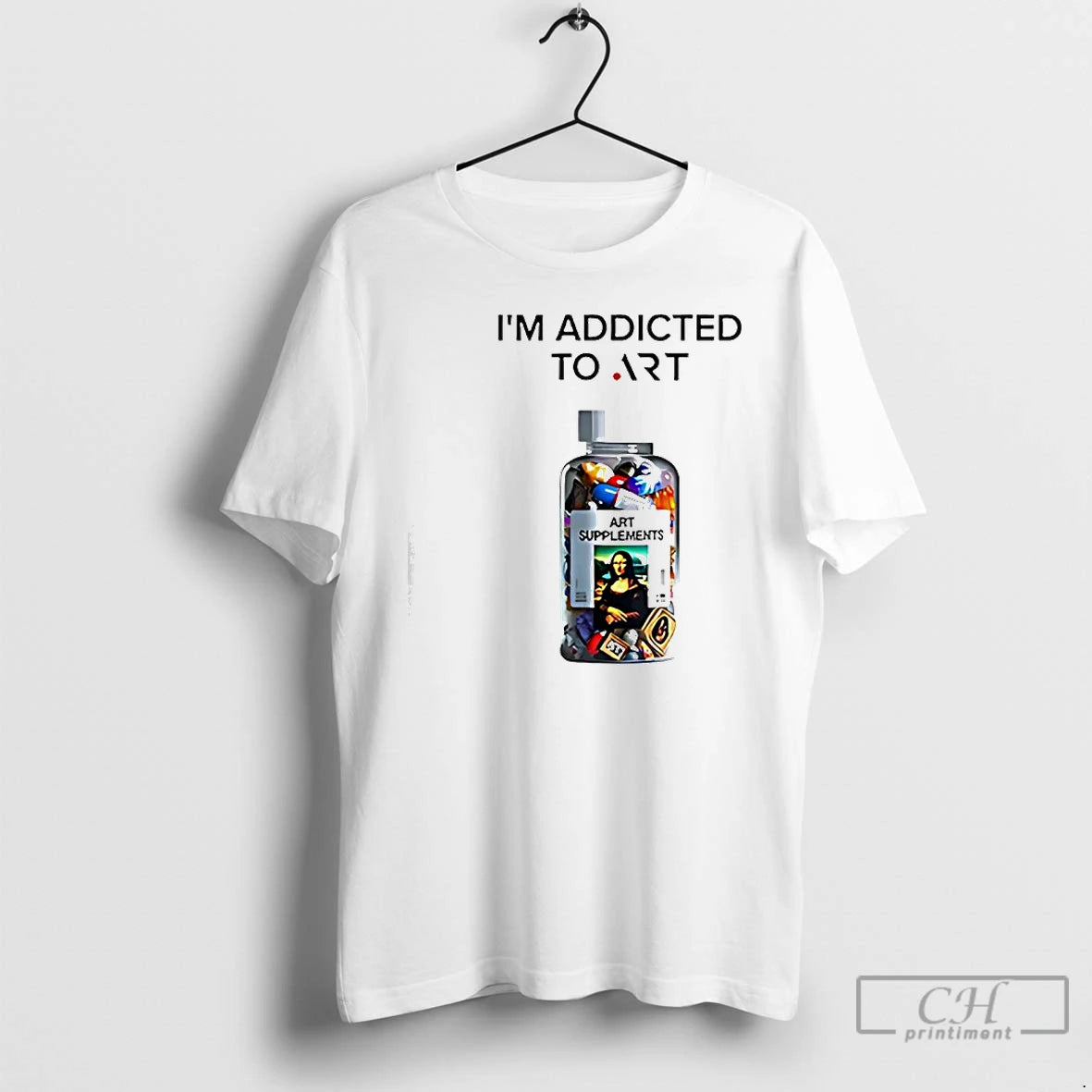 Classic Im Addicted To Art T-Shirts, Hoodie, Sweatshirt | PopFlextees.com