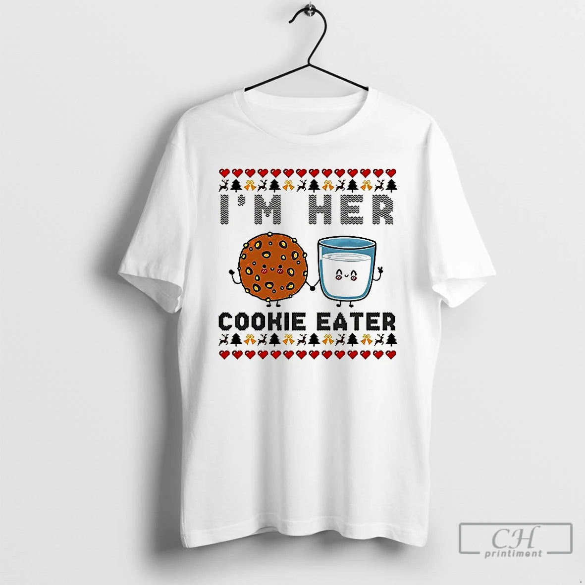 Classic Im Her Cookie Eater Ugly Christmas T-Shirts, Hoodie, Sweatshirt | PopFlextees.com