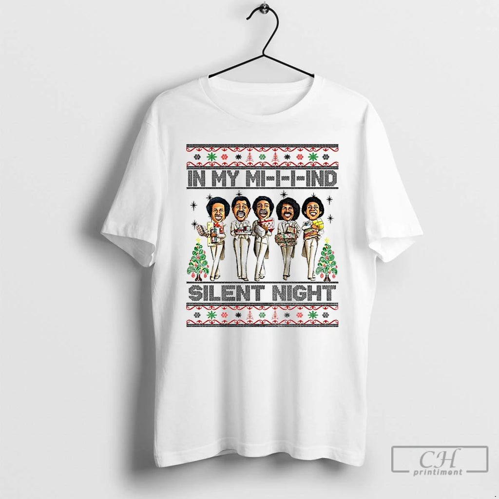 Classic In My Mind Silent Night African American Merry Christmas T-Shirts, Hoodie, Sweatshirt | PopFlextees.com