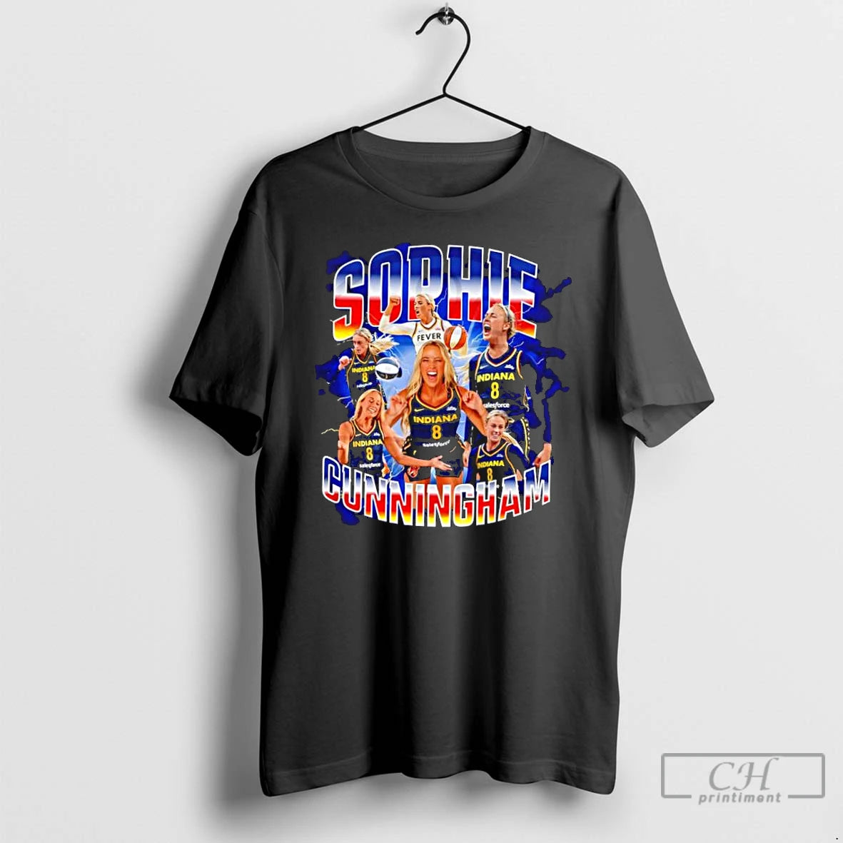 Classic Indiana Fever Sophie Cunningham Wnba Graphic T-Shirts, Hoodie, Sweatshirt | PopFlextees.com