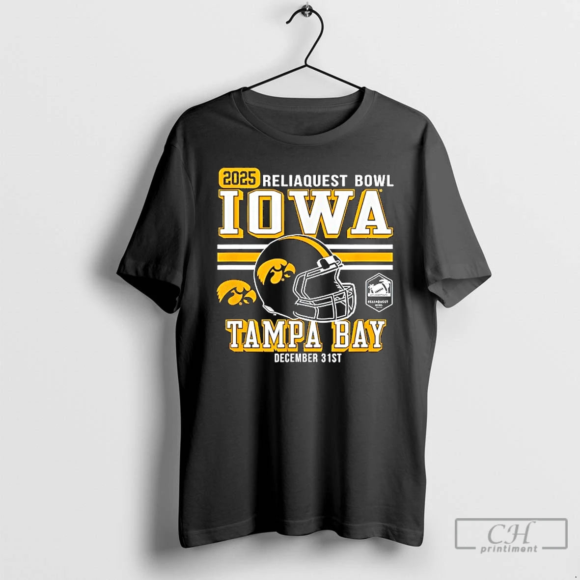 Classic Iowa Hawkeyes Reliaquest Bowl 2025 T-Shirts, Hoodie, Sweatshirt | PopFlextees.com