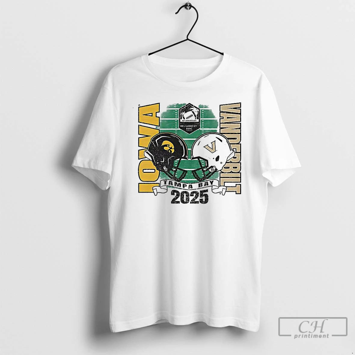 Classic Iowa Hawkeyes Vs Vanderbilt Commodores 2025 Reliaquest Bowl T-Shirts, Hoodie, Sweatshirt | PopFlextees.com