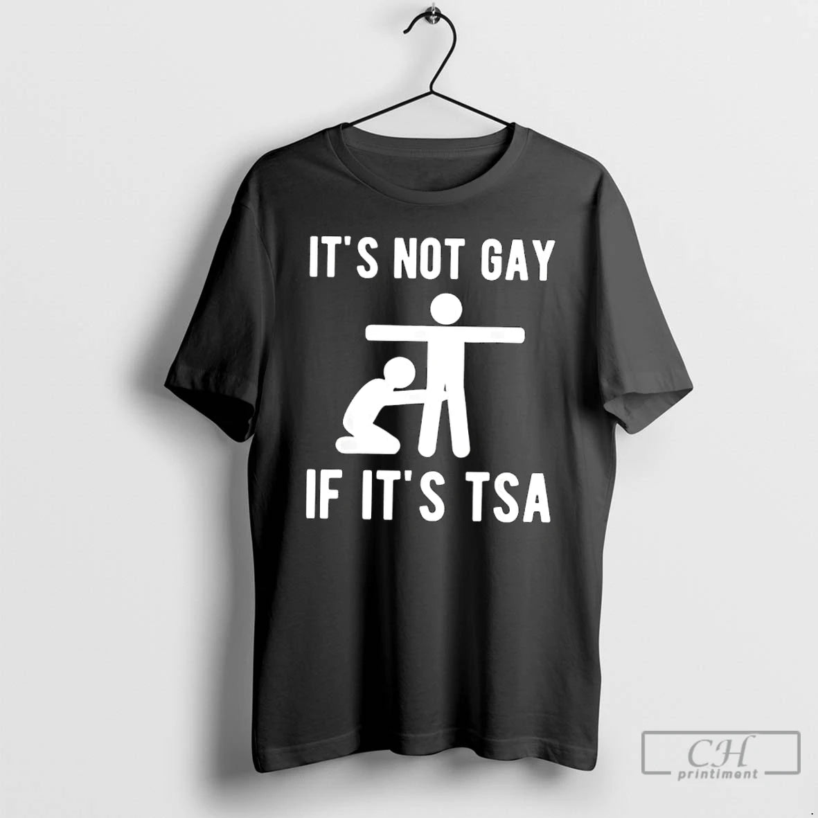 Classic It Is Not Gay If Its Tsa Meme T-Shirts, Hoodie, Sweatshirt | PopFlextees.com