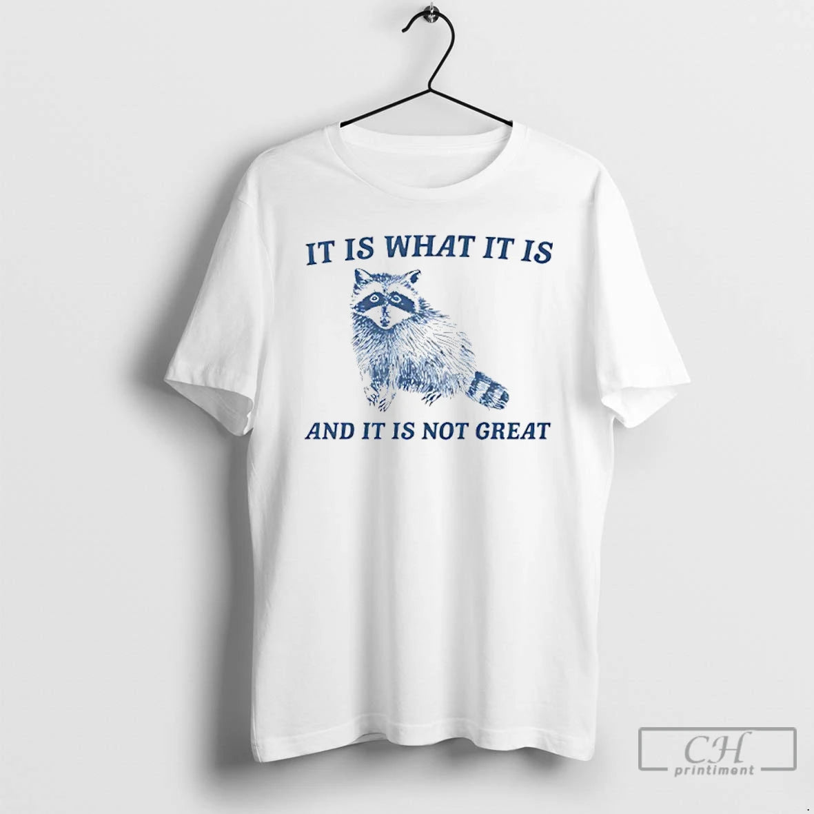 Classic It Is What It Is And It Is Not Great Raccoon T Shirts Sweater Hoodie, Sweatshirt | PopFlextees.com