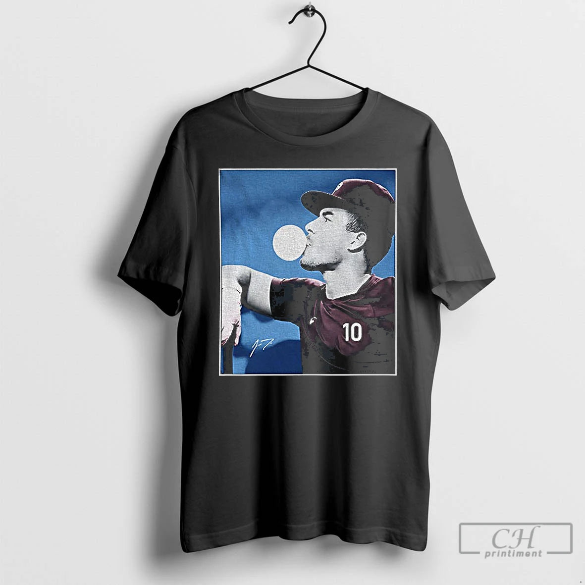 Classic J T Realmuto Blowing Gum Philadelphia Phillies Mlb Baseball 2025 T-Shirts, Hoodie, Sweatshirt | PopFlextees.com