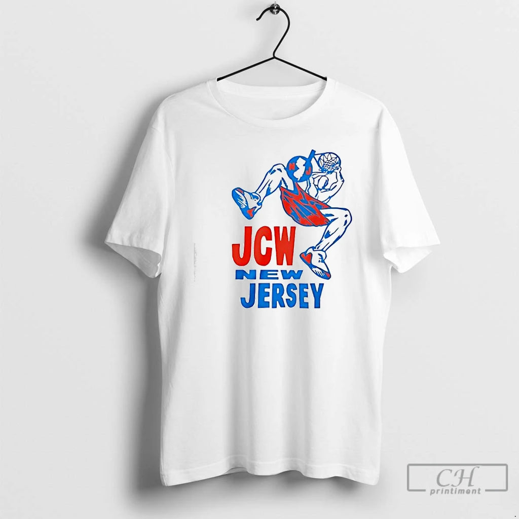 Classic Jcw New Jersey Player Pose Graphic T-Shirts, Hoodie, Sweatshirt | PopFlextees.com