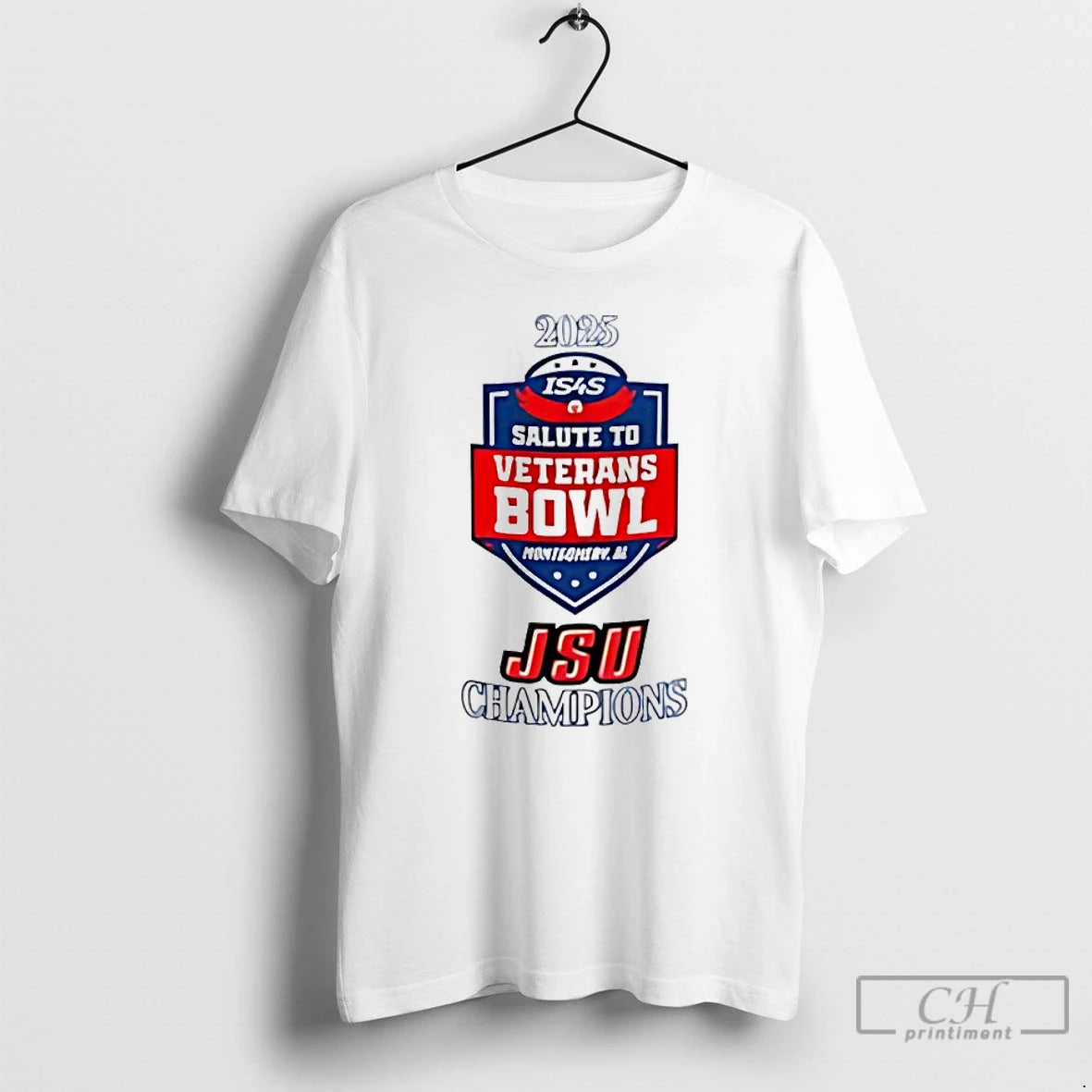 Classic Jsu 2025 Salute To Veterans Bowl Champions T-Shirts, Hoodie, Sweatshirt | PopFlextees.com