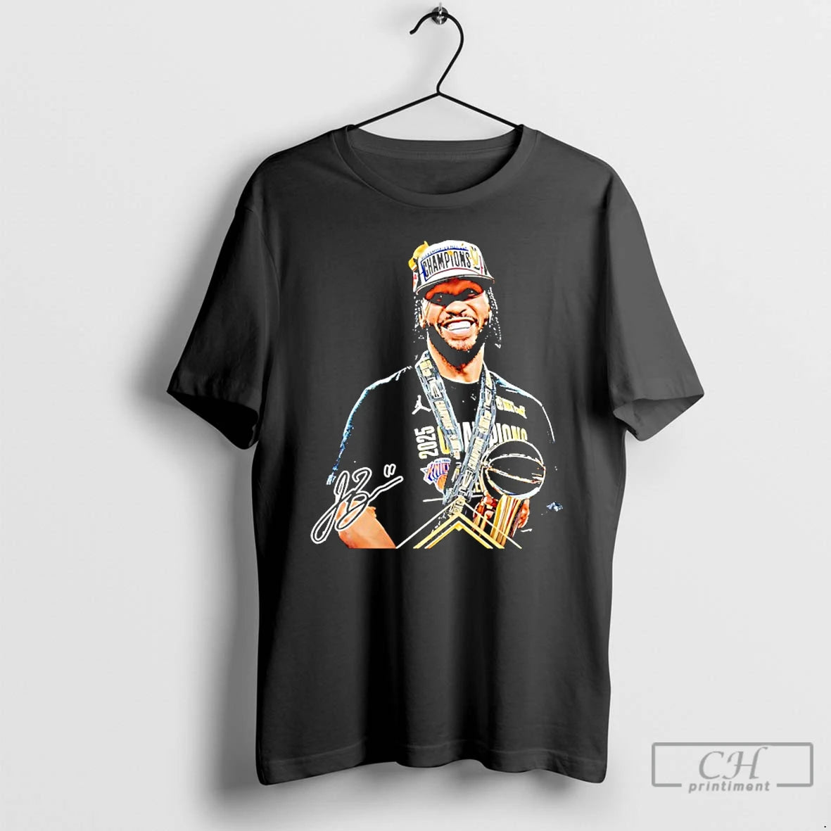 Classic Jalen Brunson Ny Knicks 2025 Nba Cup Mvp Signature T-Shirts, Hoodie, Sweatshirt | PopFlextees.com