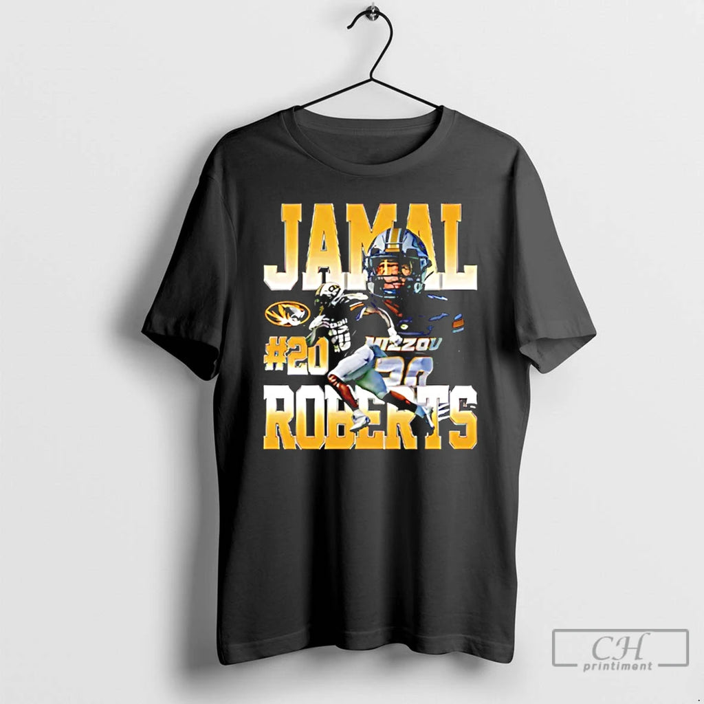 Classic Jamal Roberts Mizzou Tigers Player Collage T-Shirts, Hoodie, Sweatshirt | PopFlextees.com