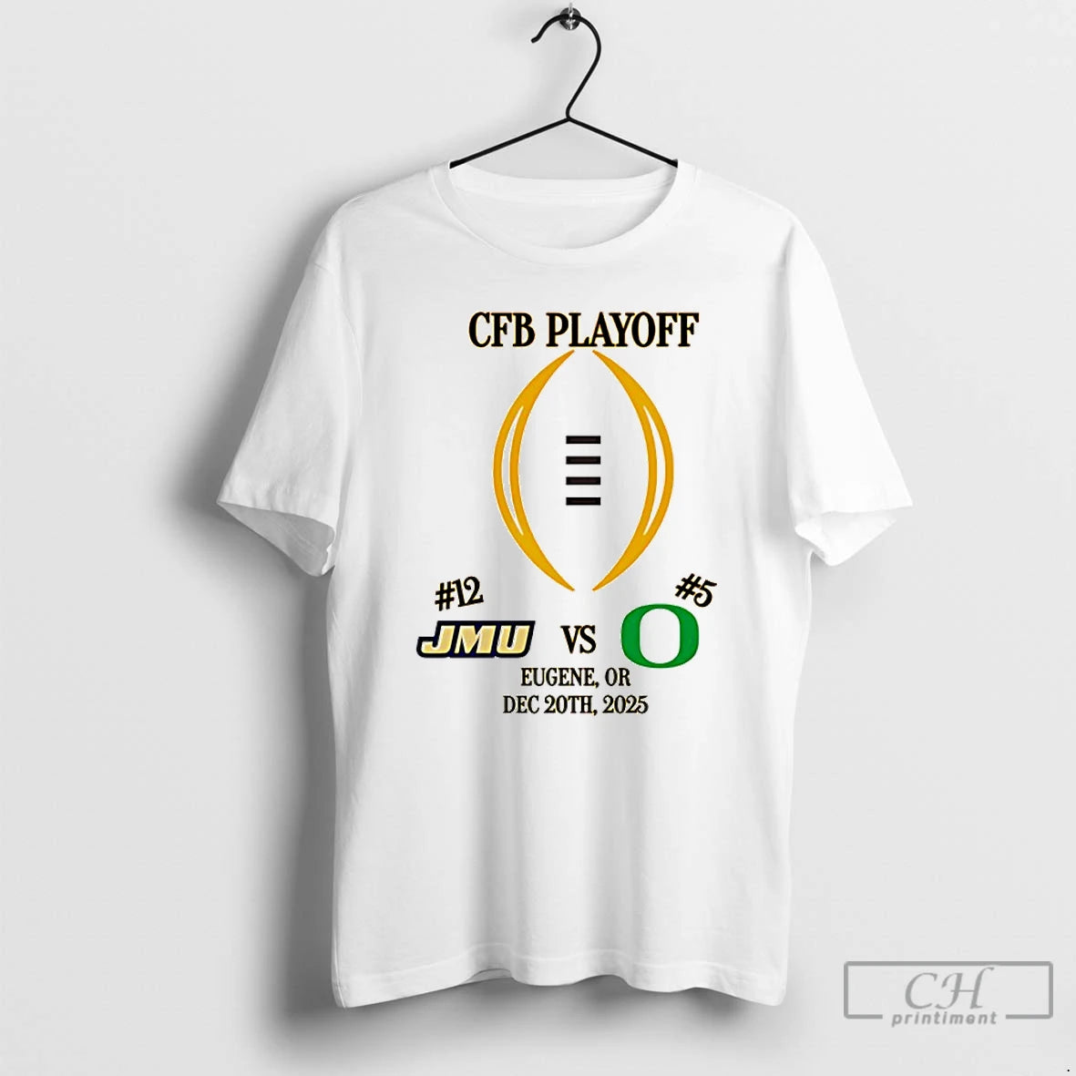 Classic James Madison Vs Oregon 2025 Cfp First Rd Playoff Game 4 T Shirts Sweater Hoodie, Sweatshirt | PopFlextees.com