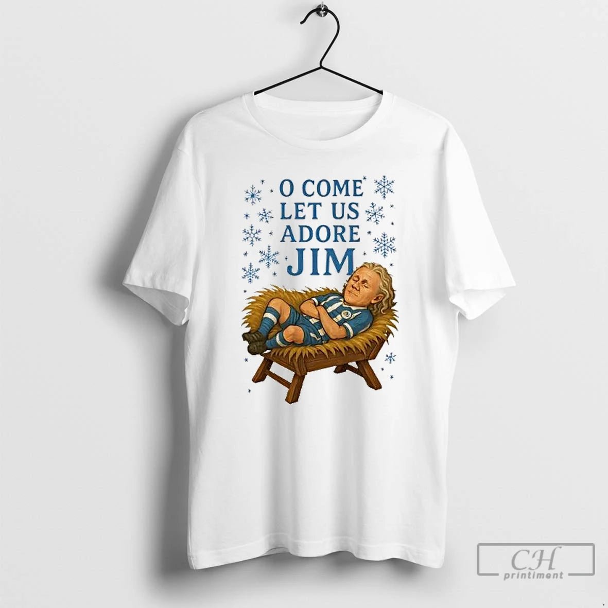 Classic James Mcclean O Come Let Us Adore Jim Christmas T-Shirts, Hoodie, Sweatshirt | PopFlextees.com