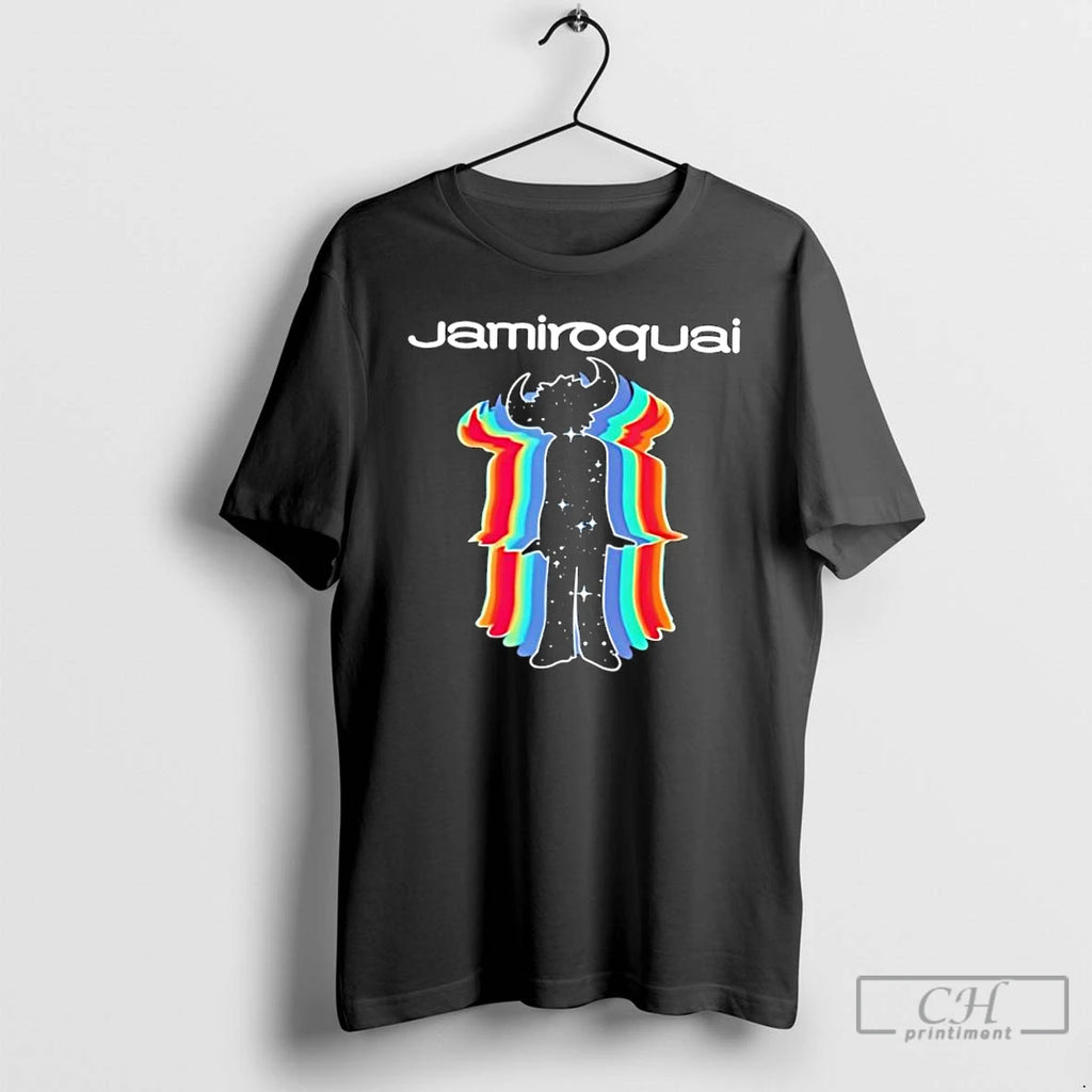 Classic Jamiroquai Rainbow Space Logo T-Shirts, Hoodie, Sweatshirt | PopFlextees.com