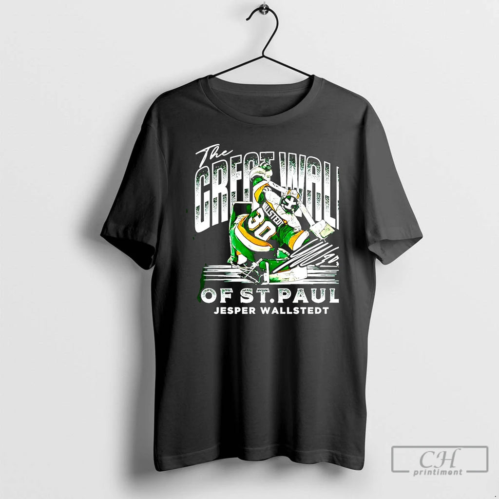 Classic Jesper Wallstedt Minnesota The Great Wall Of St Paul Christmas T-Shirts, Hoodie, Sweatshirt | PopFlextees.com