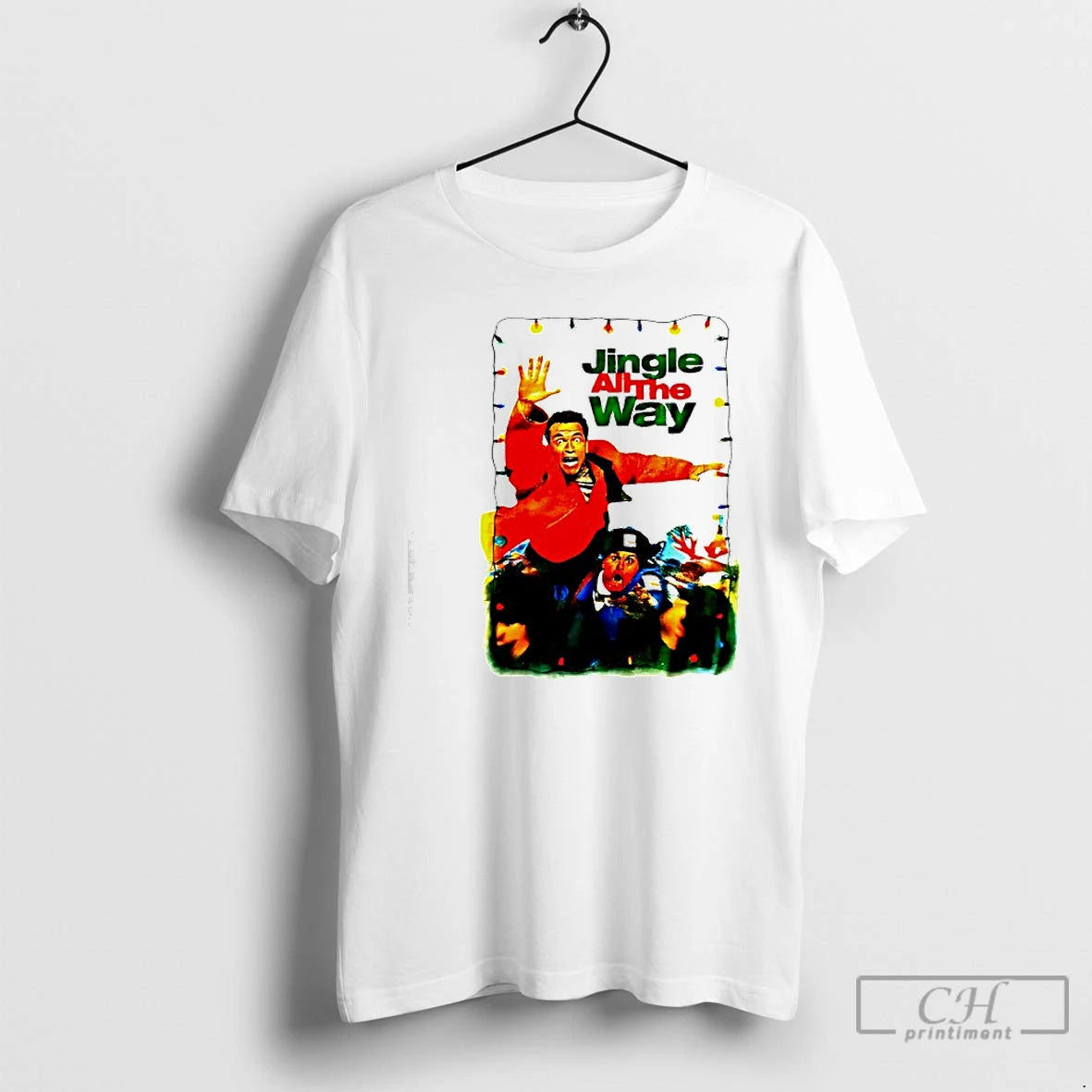 Classic Jingle All The Way Movie Promo T-Shirts, Hoodie, Sweatshirt | PopFlextees.com